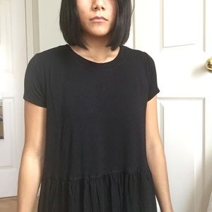 Me to We Peplum/Babydoll Tee